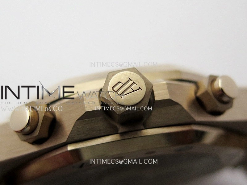 Royal Oak Chrono 26240OR RG APSF 1:1 Best Edition Blue Dial RG Subdial On RG Bracelet SA4401 Super Clone