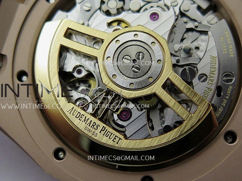 Royal Oak Chrono 26240OR RG APSF 1:1 Best Edition Blue Dial RG Subdial On RG Bracelet SA4401 Super Clone