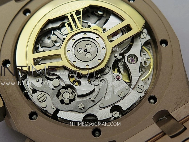 Royal Oak Chrono 26240OR RG APSF 1:1 Best Edition Blue Dial RG Subdial On RG Bracelet SA4401 Super Clone