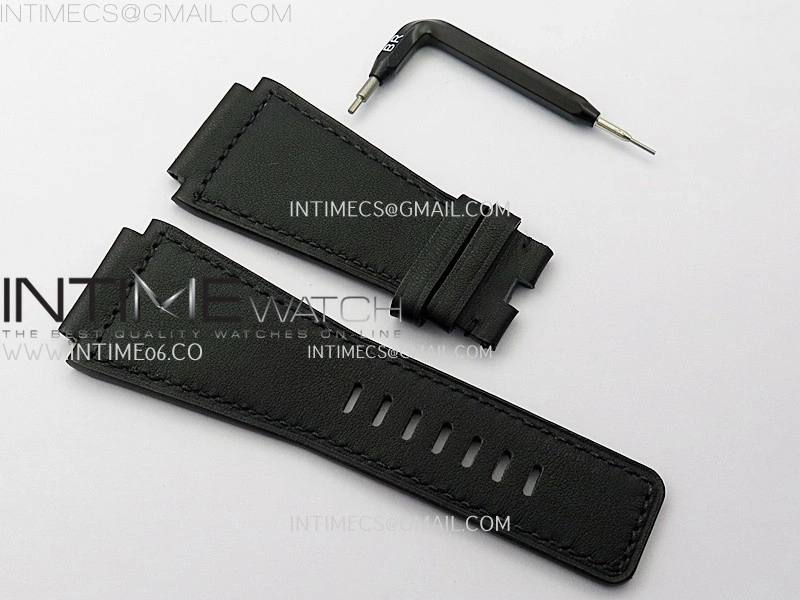 Instruments BR03A Ceramic M+F 1:1 Best Edition Pale Blue Lumed Dial on Rubber Strap MIYOTA 9015
