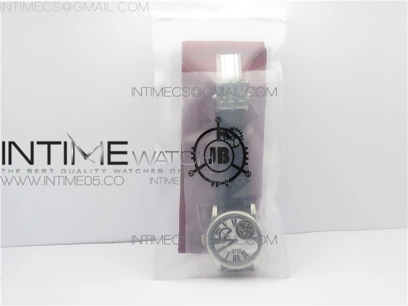 RB HOMMAGE TOURBILLON RDDBHO0558 WHITE DIAL ON BLACK LEATHER STRAP