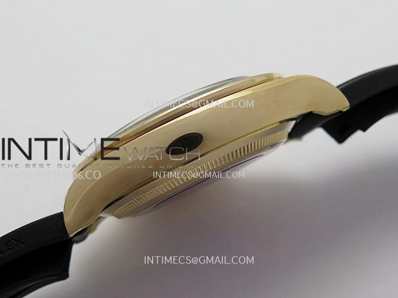 Daytona 126515 Gain Weight ARF 1:1 Best Edition Black Dial RG Subdial Stick Marker On Oysterflex Strap DD4131