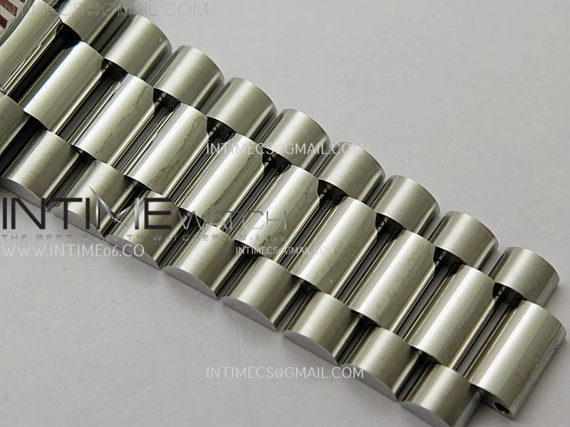 Day Date 228236 40mm 904L SS 1:1 AR+F Best Edition Blue Gradient Dial Roman Markers on SS President Bracelet SA3255