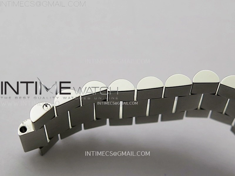 Day Date 228236 40mm 904L SS 1:1 AR+F Best Edition Blue Gradient Dial Roman Markers on SS President Bracelet SA3255
