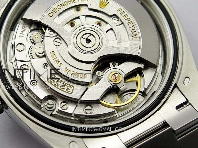 Day Date 228236 40mm 904L SS 1:1 AR+F Best Edition Blue Gradient Dial Roman Markers on SS President Bracelet SA3255