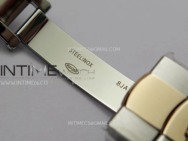 DateJust 31mm 904L SS RG AR+F Best Edition White MOP Dial Diamond Marker On 904L SS RG Oyster Bracelet A2236