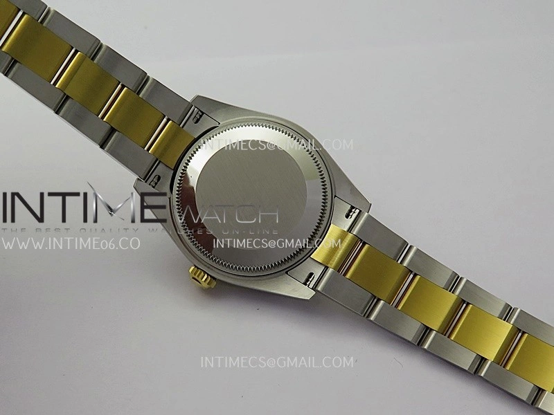 DateJust 31mm 904L SS YG AR+F Best Edition White MOP Dial Diamond Marker On 904L SS YG Oyster Bracelet A2236
