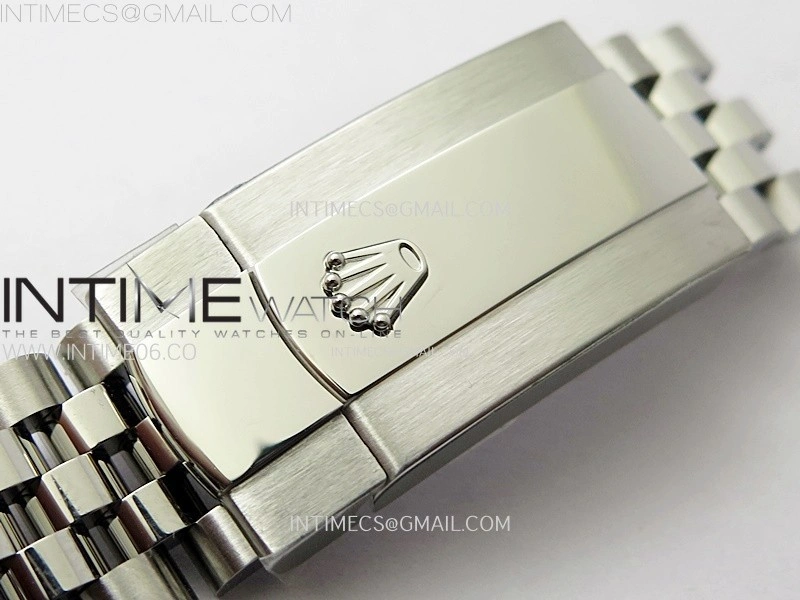 DateJust 41mm 126334 904 SS AR+F V2 1:1 Best Edition Gray Fluted Dial Sticks Markers on Jubilee Bracelet DD3235