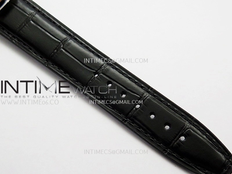 Portuguese Chrono IW371611 RG APSF 1:1 Best Edition Gray Dial On Black Leather Strap Asian Super Clone 69355