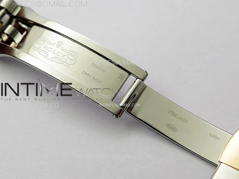 DateJust 36MM 126231 SS RG APSF 1:1 Best Edition White Dial Roman Markers on SS RG Jubilee Bracelet SA3235