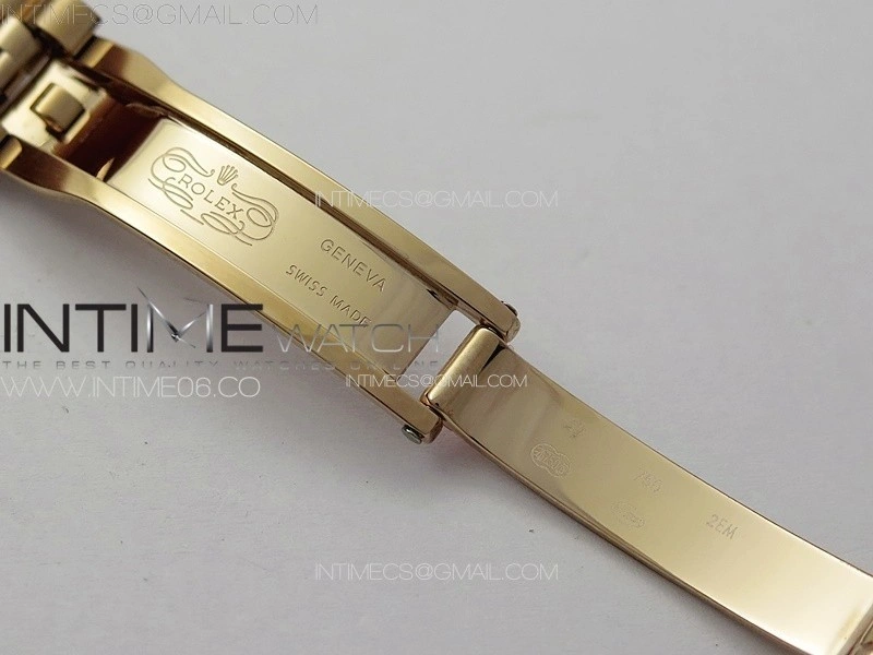 Datejust 28mm 279179 RG APSF Best Edition White MOP Dial Crystals Markers on SS Jubilee Bracelet NH05
