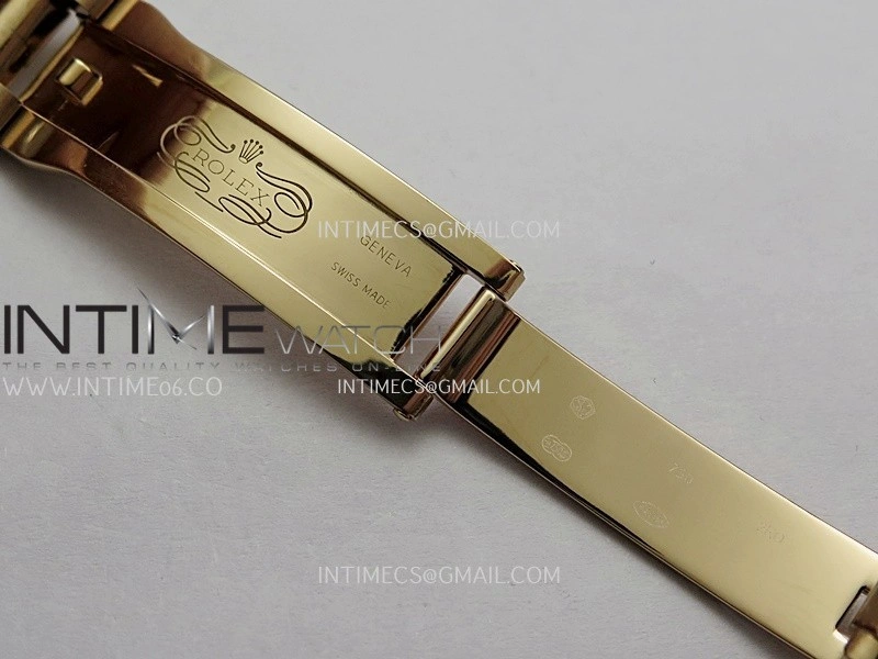 Day Date 128235 RG Gain Weight KF 1:1 White MOP Dial T Diamond Marker On President Bracelet A2836