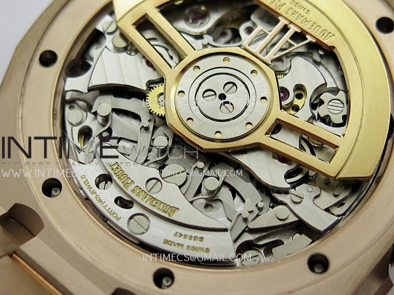 Royal Oak Chrono 26240 RG Gain Weight V2 DDF 1:1 Best Edition Silver Dial RG Bracelet Super Clone DD4401