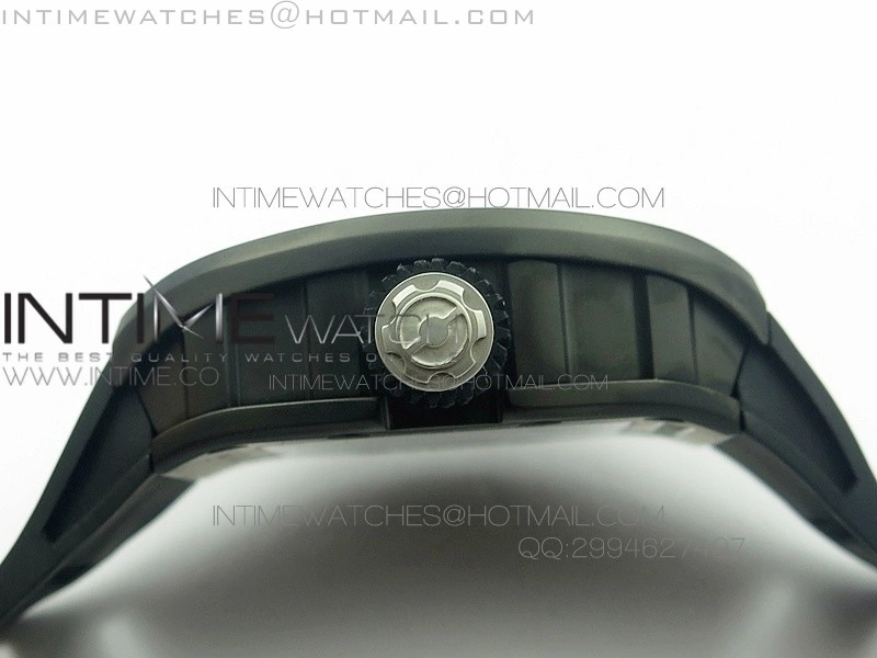 RM022 PVD Skeleton Dial on Black Rubber Strap MIYOTA 9015