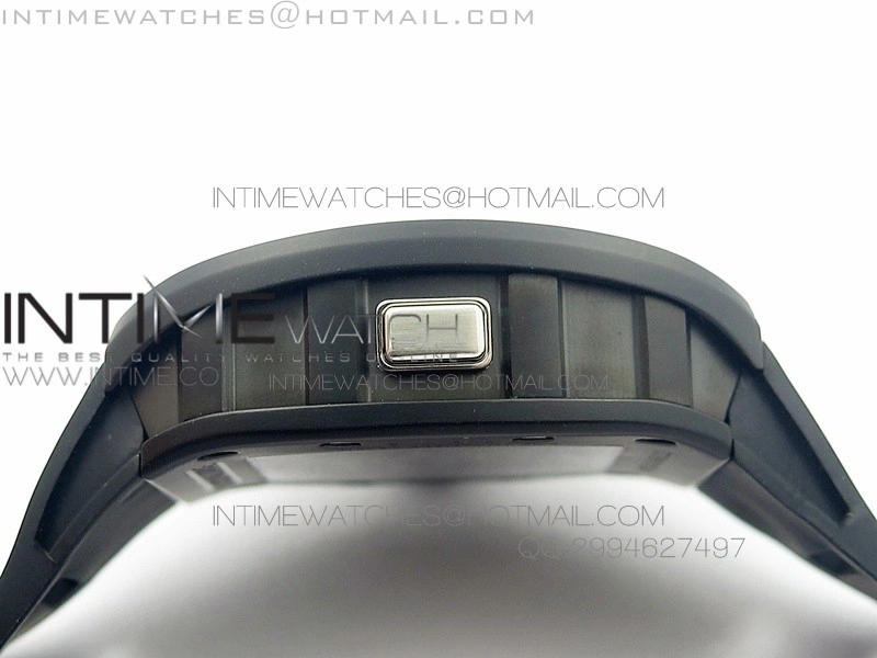 RM022 PVD Skeleton Dial on Black Rubber Strap MIYOTA 9015
