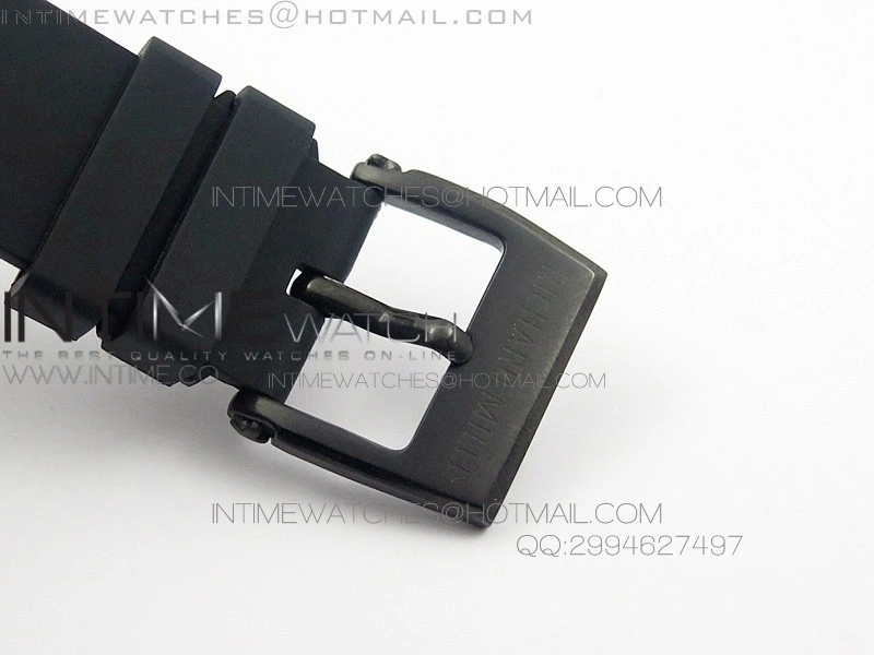 RM022 PVD Skeleton Dial on Black Rubber Strap MIYOTA 9015