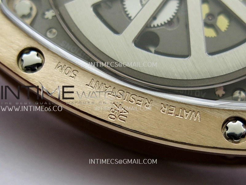 RM67-01 RG 1:1 Best Edition Skeleton Dial On Black Rubber Strap CRMA7 Clone