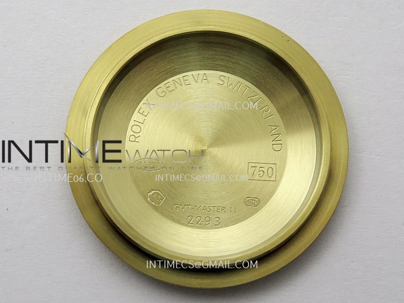 GMT-Master II 126718 GRNR YG 3EF 1:1 Best Edition Tiger Iron Dial On YG Bracelet Super Clone VR3285 CHS