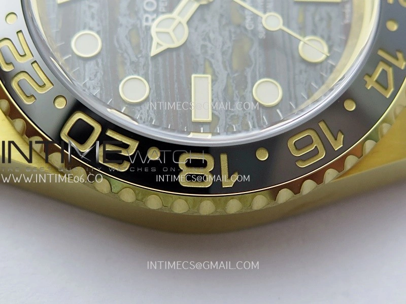 GMT-Master II 126718 GRNR YG ARF 1:1 Best Edition Tiger Iron Dial On YG Bracelet Super Clone VR3285 CHS