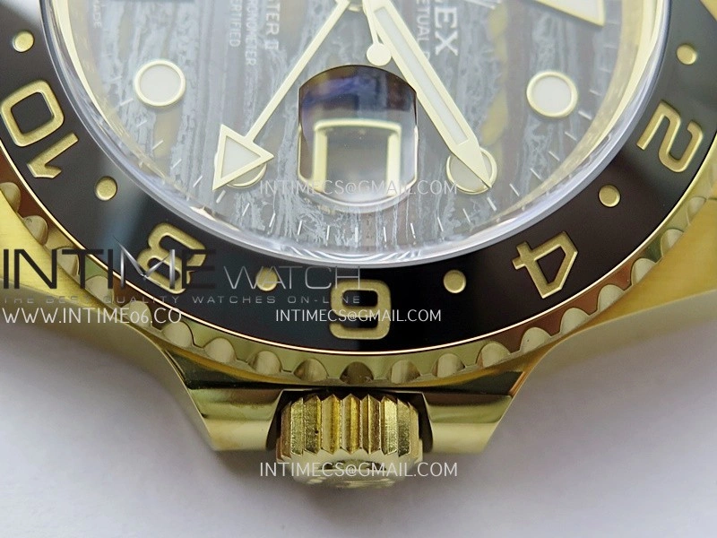 GMT-Master II 126718 GRNR YG ARF 1:1 Best Edition Tiger Iron Dial On YG Bracelet Super Clone VR3285 CHS