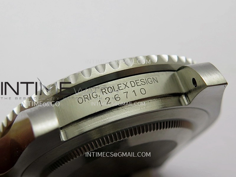 GMT-Master II 126710 BLRO Blue Red Ceramic ARF 1:1 Best Edition Black Dial On Jubilee Bracelet DD3285 CHS