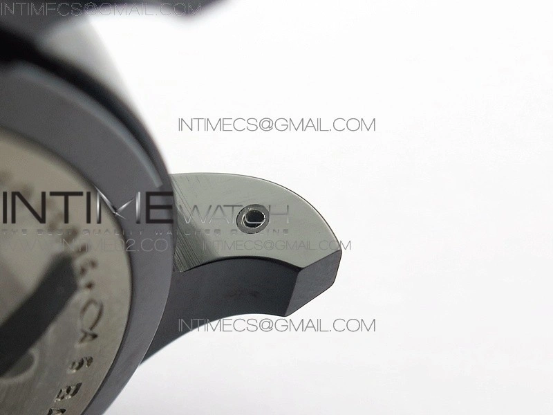 Big Pilot Real PR IW502003 Real Ceramic AZF 1:1 Best Edition on Black Calfskin Strap A51111