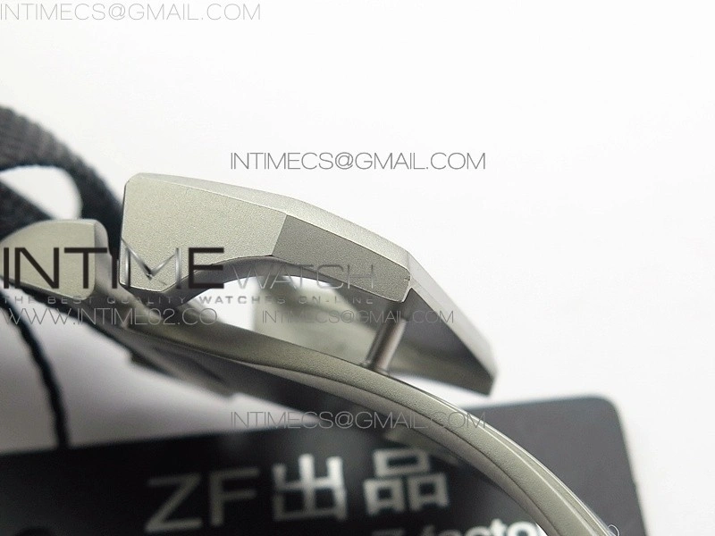 Big Pilot Real PR IW502003 Real Ceramic AZF 1:1 Best Edition on Black Calfskin Strap A51111