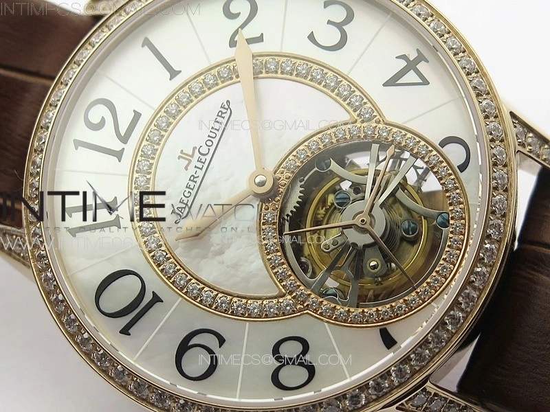 Rendez-Vous Tourbillon RG RMSF Best Edition White Dial on Brown Leather Strap
