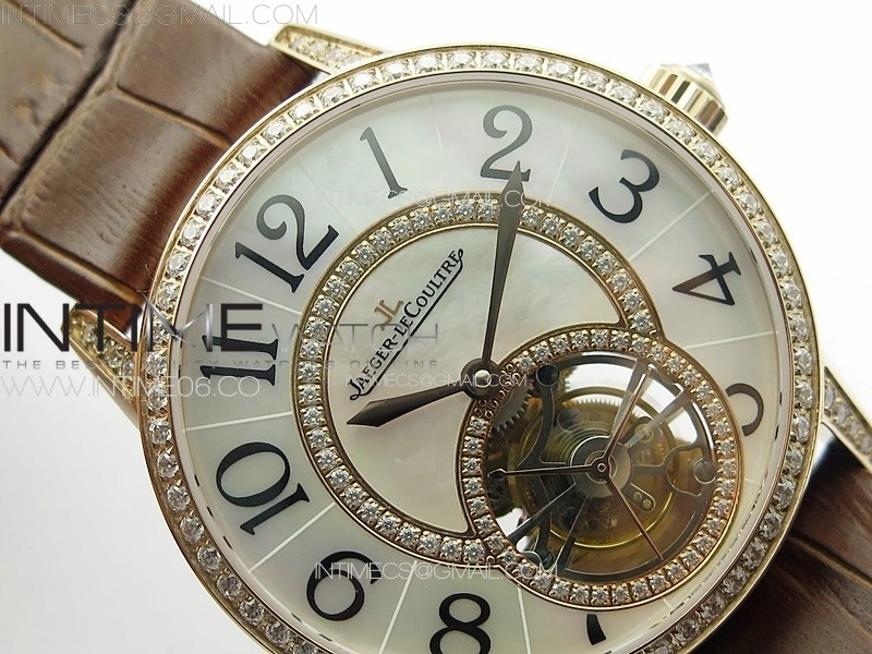 Rendez-Vous Tourbillon RG RMSF Best Edition White Dial on Brown Leather Strap