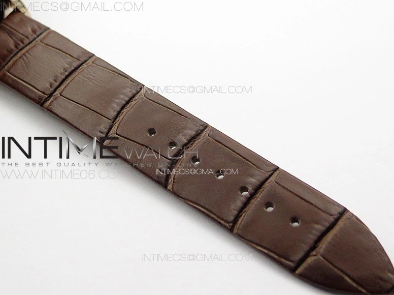 Rendez-Vous Tourbillon RG RMSF Best Edition White Dial on Brown Leather Strap