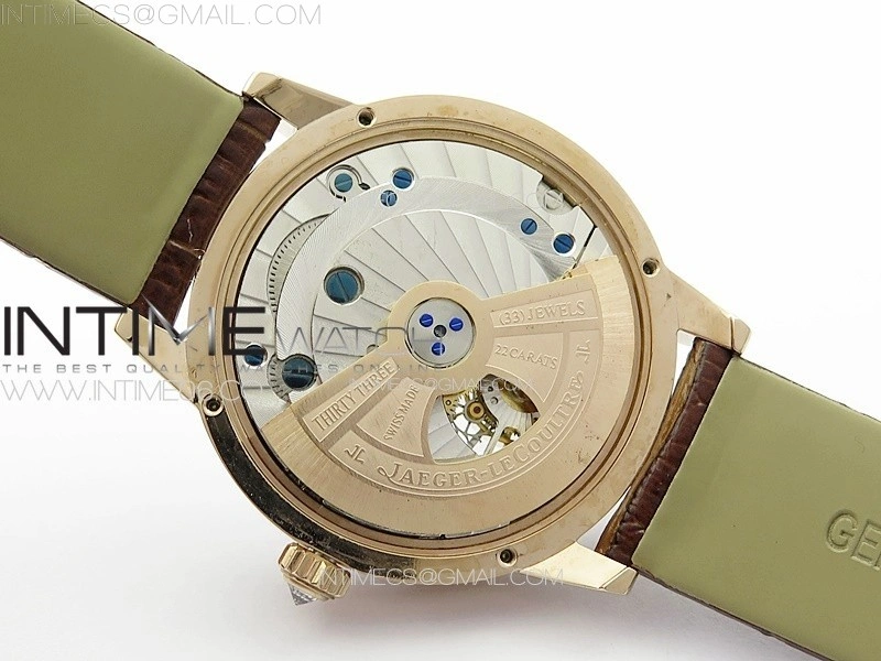 Rendez-Vous Tourbillon RG RMSF Best Edition White Dial on Brown Leather Strap