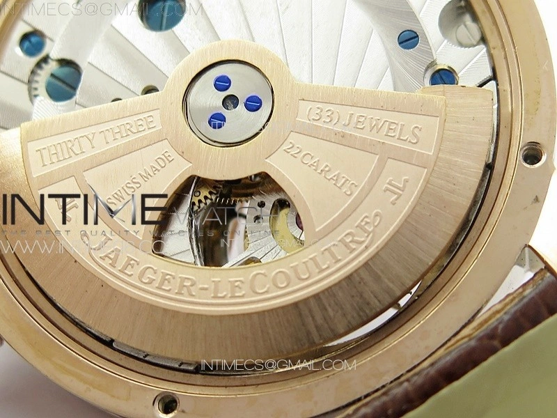 Rendez-Vous Tourbillon RG RMSF Best Edition White Dial on Brown Leather Strap
