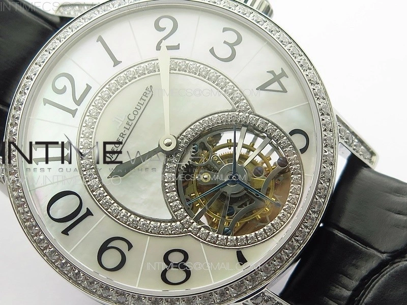Rendez-Vous Tourbillon SS RMSF Best Edition White Dial on Black Leather Strap