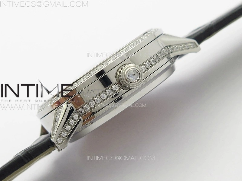 Rendez-Vous Tourbillon SS RMSF Best Edition White Dial on Black Leather Strap