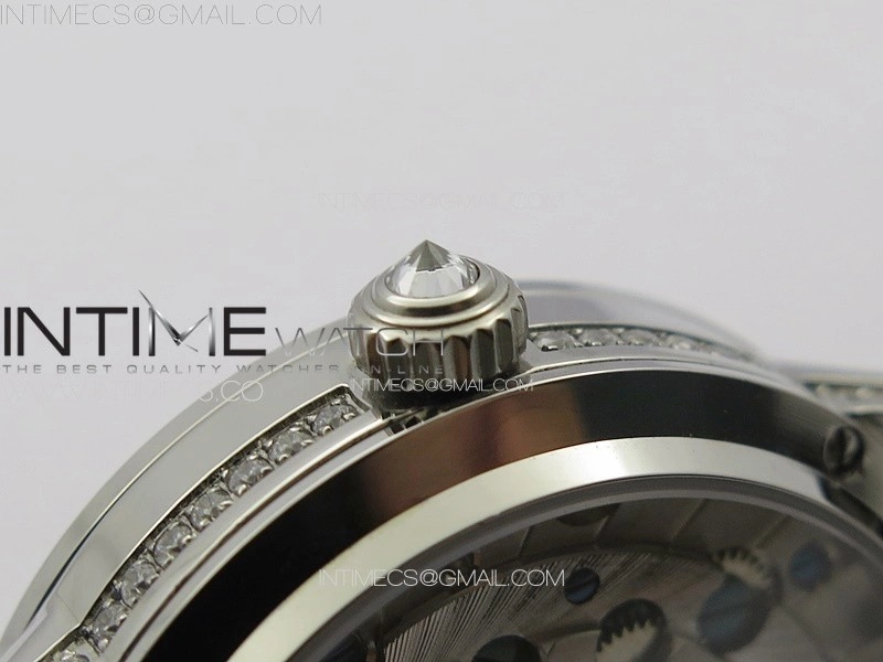 Rendez-Vous Tourbillon SS RMSF Best Edition White Dial on Black Leather Strap