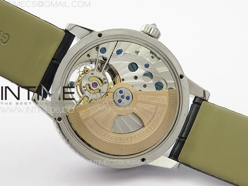 Rendez-Vous Tourbillon SS RMSF Best Edition White Dial on Black Leather Strap
