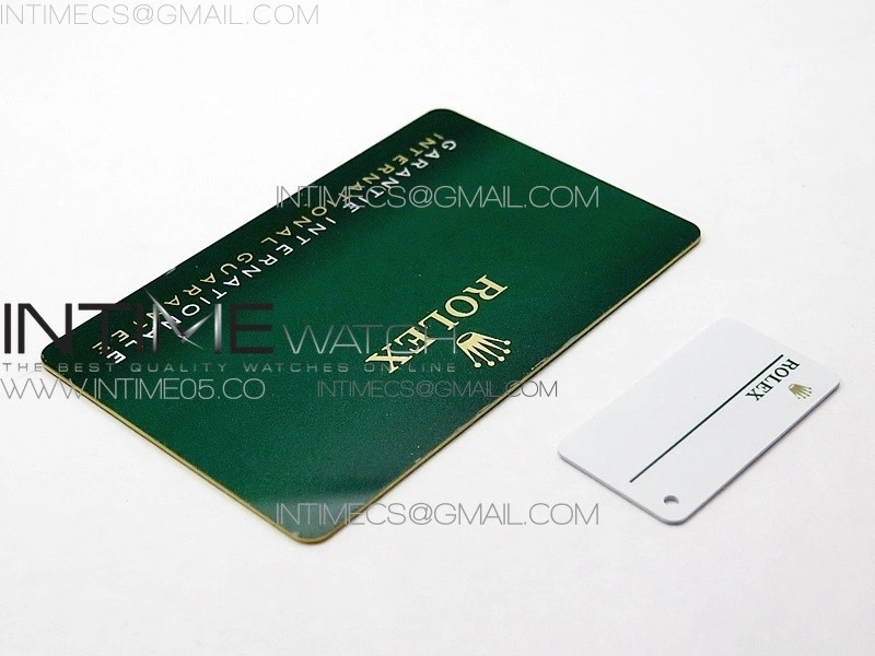 Rolex Warranty Card with tag 2020 Version