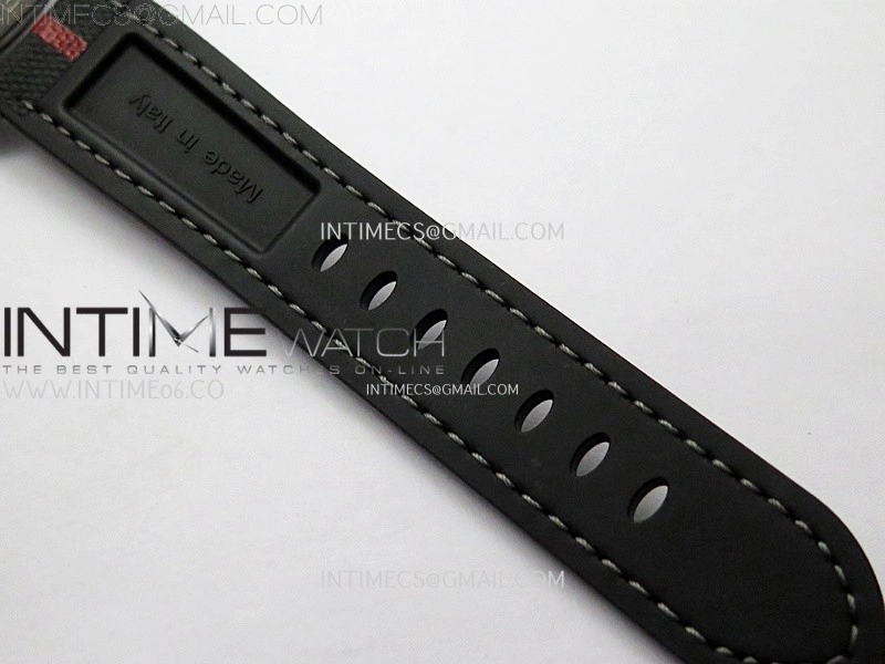 PAM1579 Luna Rossa Submersible 42mm VSF 1:1 Best Edition White Dial On Black Fabric Strap P900
