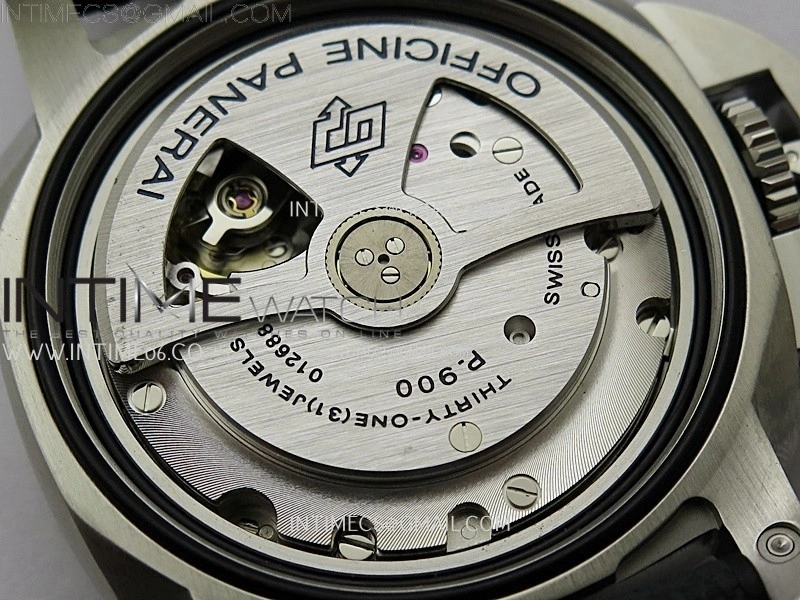 PAM1579 Luna Rossa Submersible 42mm VSF 1:1 Best Edition White Dial On Black Fabric Strap P900