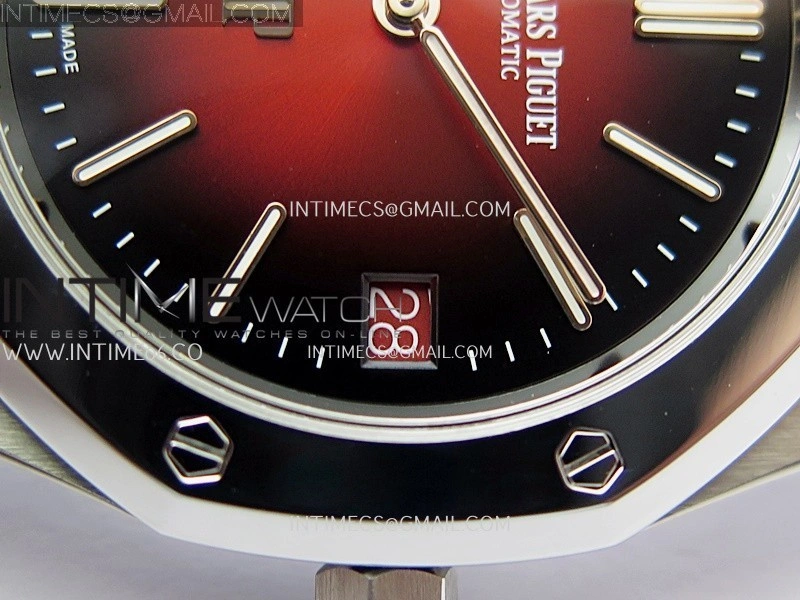 Royal Oak 16202XT 39mm Titanium ZF 1:1 Best Edition Red Dial On SS Bracelet A7121