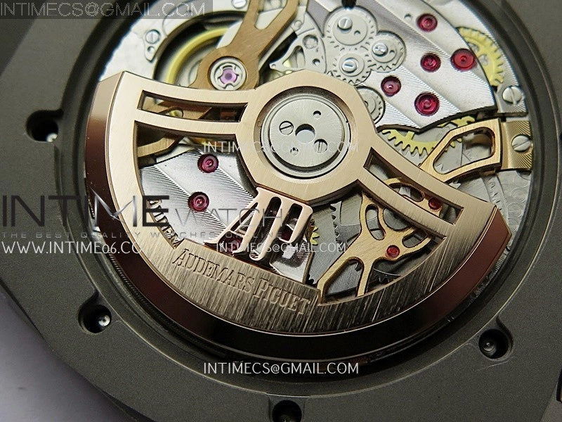 Royal Oak 16202XT 39mm Titanium ZF 1:1 Best Edition Red Dial On SS Bracelet A7121