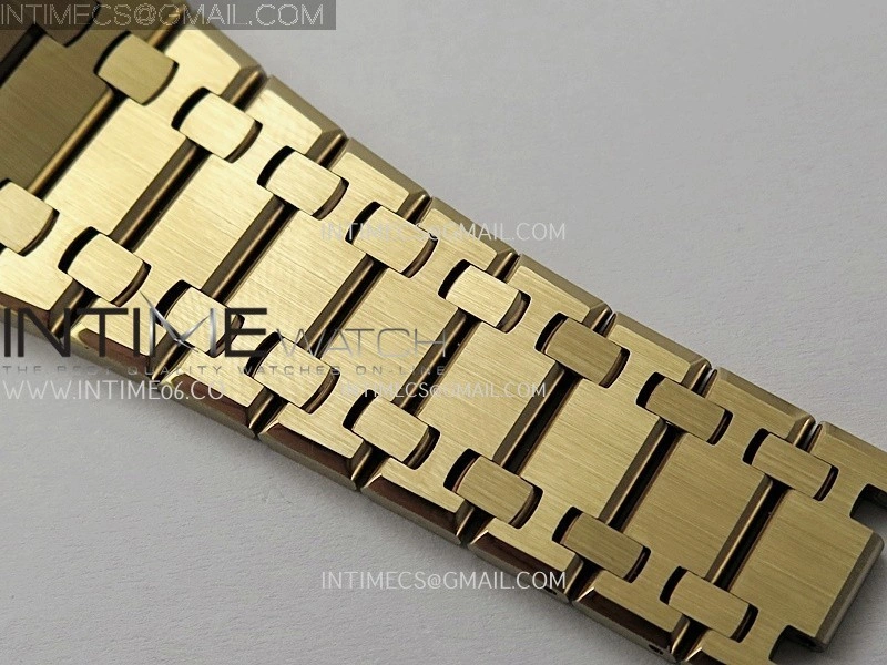 Royal Oak 16204 RG ZF 1:1 Best Edition Skeleton Dial on SS Bracelet A2121