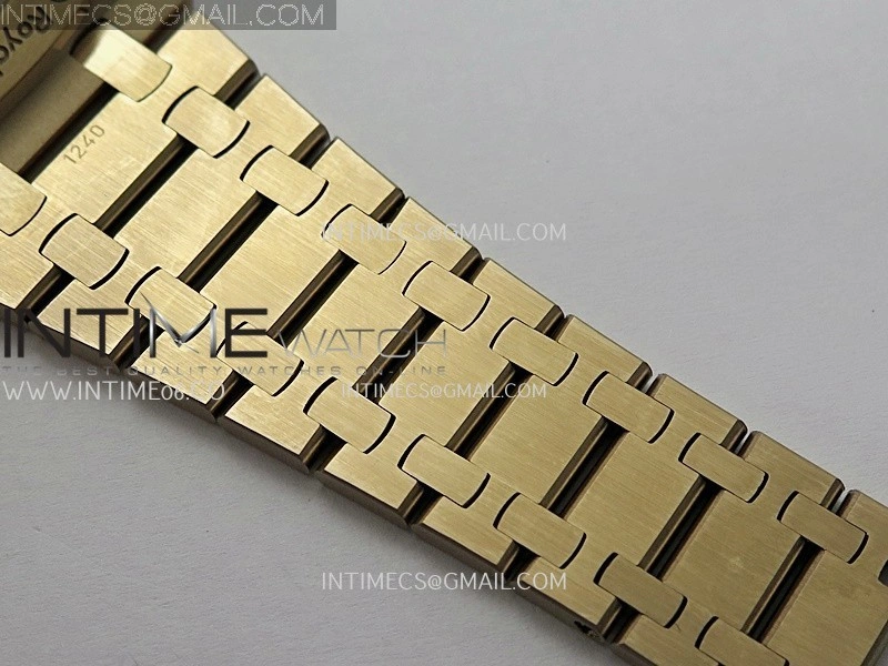Royal Oak 16204 RG ZF 1:1 Best Edition Skeleton Dial on SS Bracelet A2121