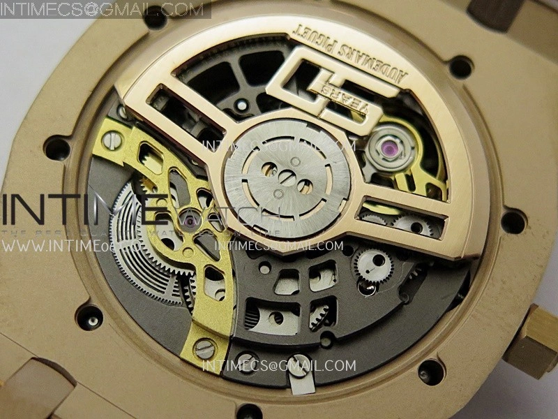 Royal Oak 16204 RG ZF 1:1 Best Edition Skeleton Dial on SS Bracelet A2121