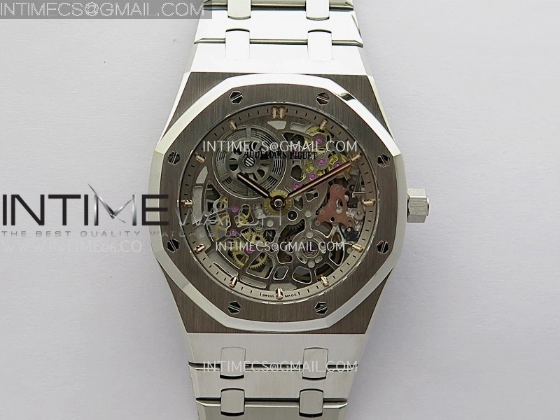 Royal Oak 16204 SS ZF 1:1 Best Edition Skeleton Dial on SS Bracelet A2121