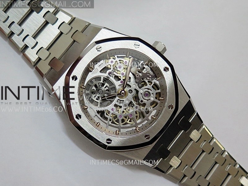 Royal Oak 16204 SS ZF 1:1 Best Edition Skeleton Dial on SS Bracelet A2121