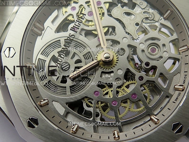 Royal Oak 16204 SS ZF 1:1 Best Edition Skeleton Dial on SS Bracelet A2121