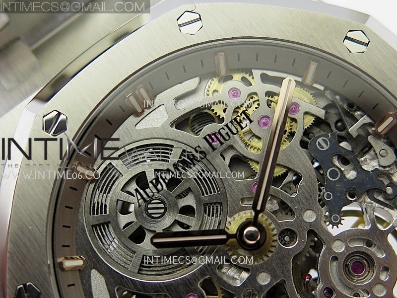 Royal Oak 16204 SS ZF 1:1 Best Edition Skeleton Dial on SS Bracelet A2121