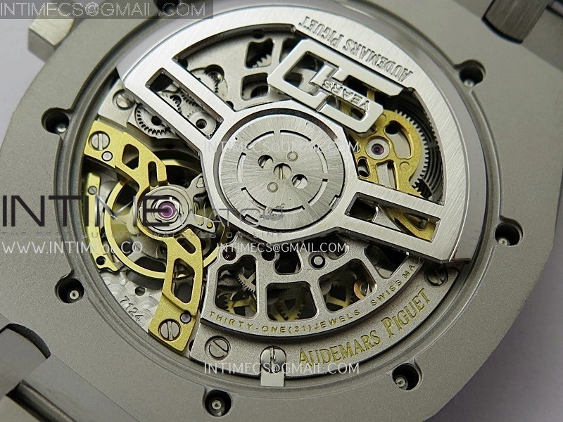 Royal Oak 16204 SS ZF 1:1 Best Edition Skeleton Dial on SS Bracelet A2121