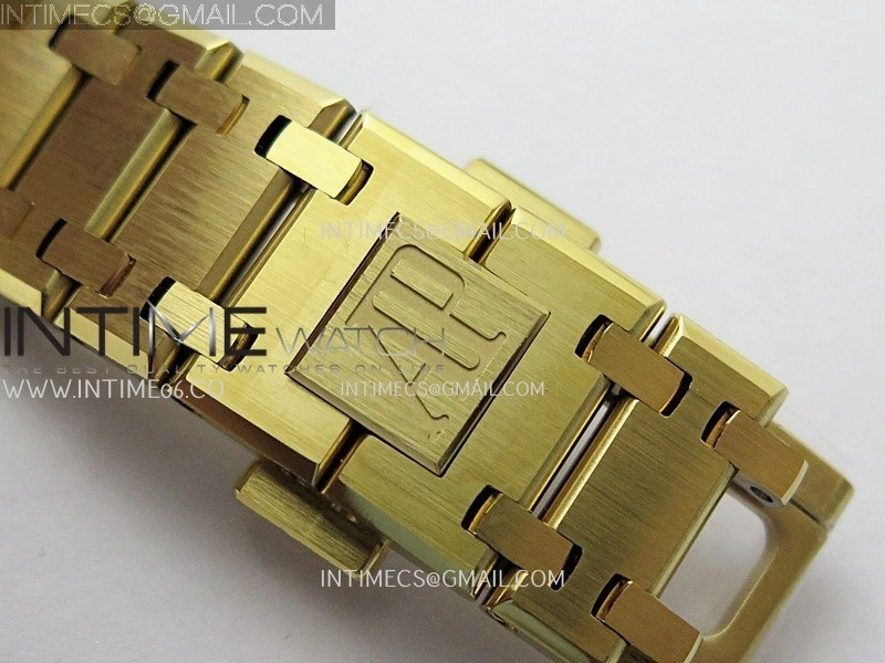Royal Oak 16204 YG ZF 1:1 Best Edition Skeleton Dial on SS Bracelet A2121